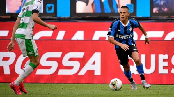 Alexis contra Sassuolo.
