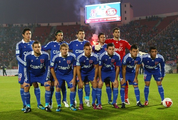 La U que ganó el Apertura 2011 (Agencia Uno)