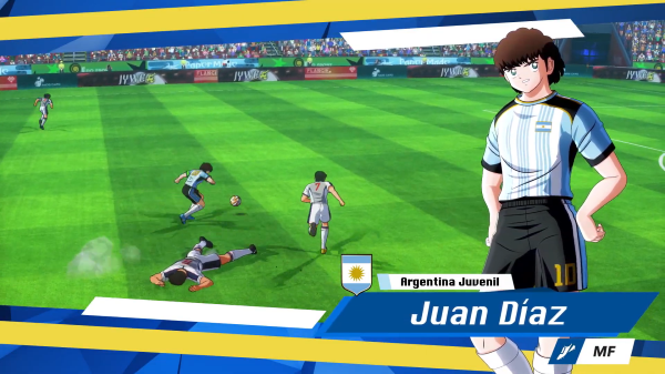 Jua Díaz presentado en los Súper Campeones