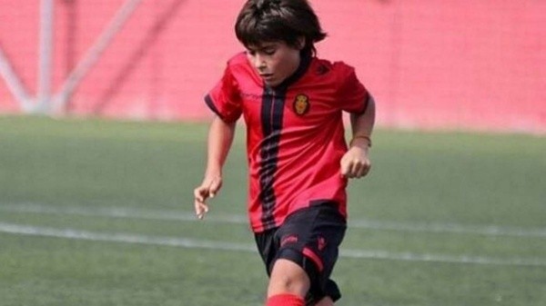 Luka Romero comenzó su carrera en el Mallorca tras haberse probado con éxito en Barcelona, donde no pudo permanecer debido a su corta edad y las normas FIFA.