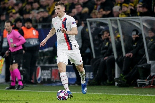 Thomas Meunier llegó en 2016 al PSG y ganó tres ligas francesas en su etapa en París