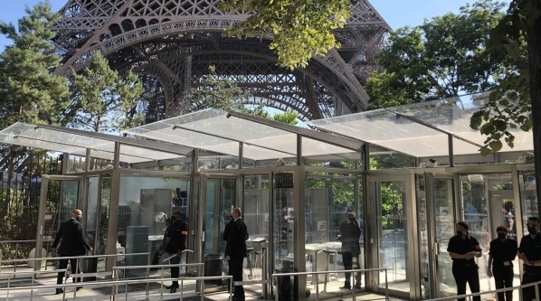 Las medidas de seguridad se han extremado en los puntos más visitados.