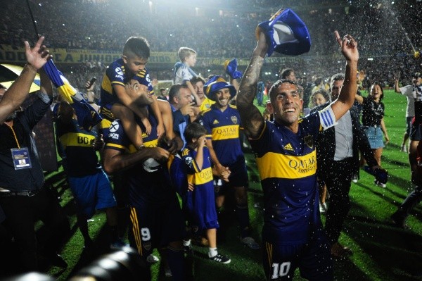 Pese a sus 36 años, Carlos Tevez ha demostrado que sigue siendo letal en el área. En la última campaña, fue clave para levantar el título de la Superliga Argentina con Boca Juniors. Foto: Getty Images