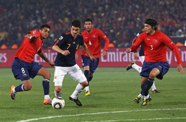 En Sudáfrica Chile perdió por 1-2 ante España, situación que los llevó a terminar segundo y enfrentar en octavos a Brasil.