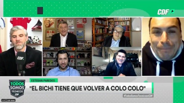 Paredes en Todos Somos Técnicos.