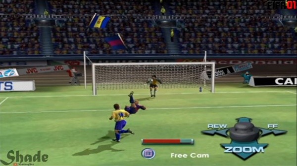 FIFA 2001, el primer FIFA que llegó a la PlayStation 2.