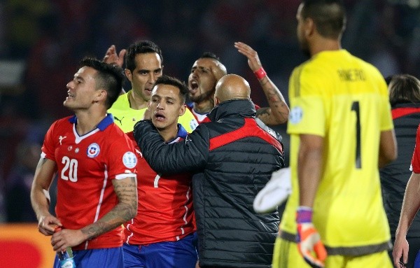 Sampaoli y Chile campeón de Copa América 2015.