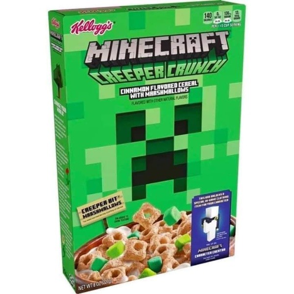 Cereal de Minecraft