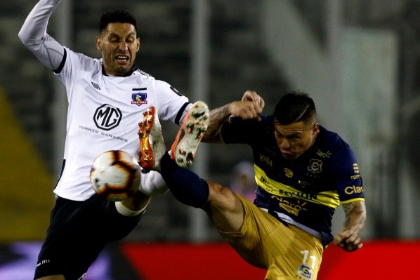 El Chaco Insaurralde llegó a Colo Colo en 2018 y tiene 36 años (Agencia Uno)