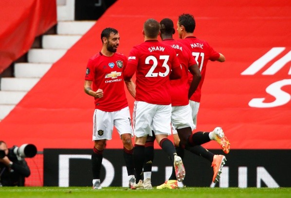 Manchester United goleó y queda en el cuarto lugar - Getty