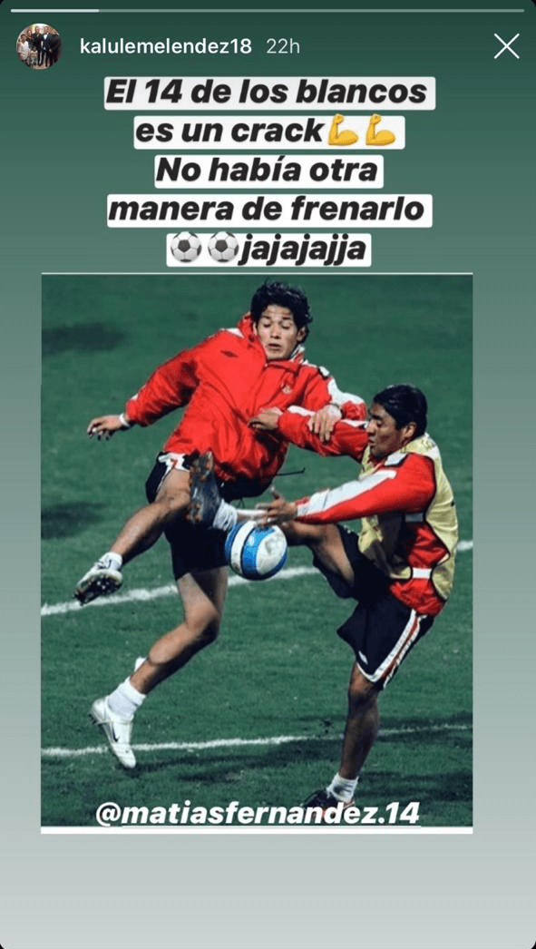 La imagen compartida en las redes sociales de Kalule Meléndez.