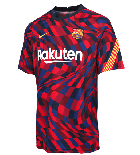 Nueva camiseta de entrenamiento del Barcelona