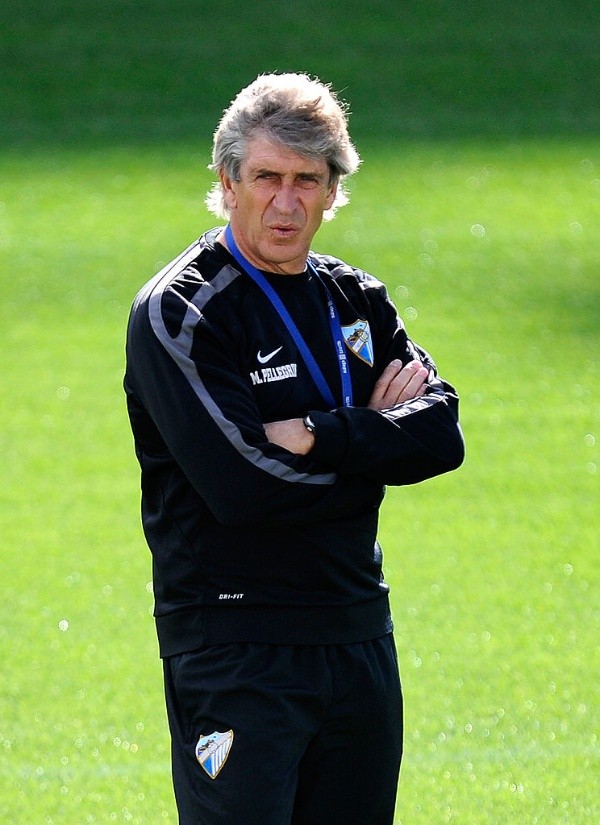 Pellegrini en Málaga.