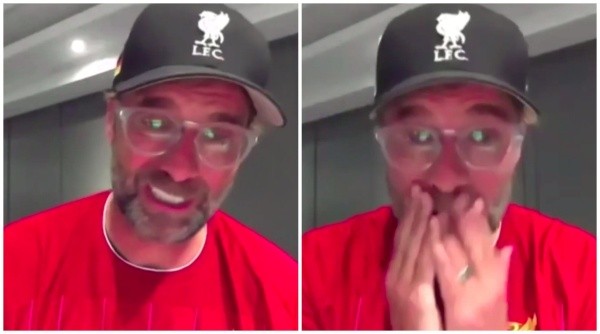Klopp el día que estalló en lágrimas por el título del Liverpool (Pantallazo)