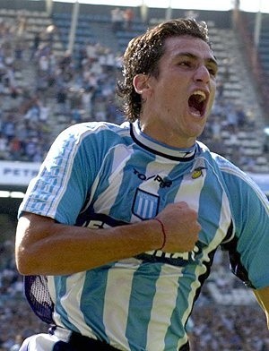 Mirosevic estuvo desde 2003 hasta 2006 en Racing, uno de los clubes más importantes de su carrera. Foto: Archivo