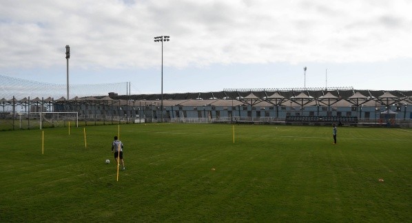 Deportes Antofagasta es uno de los clubes que está entrenando, pero bajo estrictos protocolos sanitarios. (FOTO: Agencia Uno)