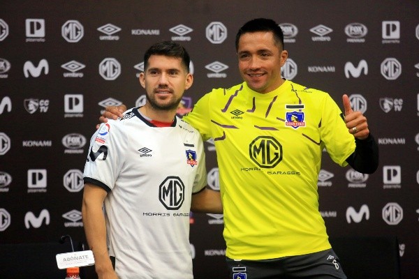 Pinto fue presentado en Colo Colo a fines del 2019.
