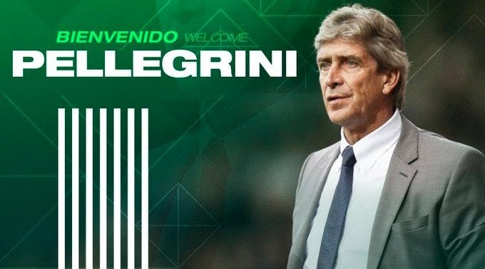 Manuel Pellegrini ha firmado un contrato que lo liga hasta 2023 al Real Betis Balompié