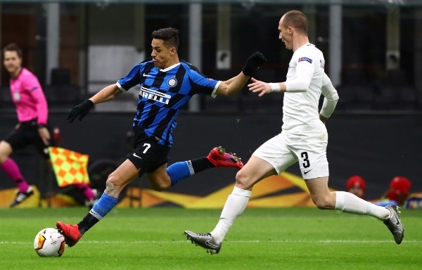 Alexis Sánchez buscará volver a ser protagonista en el plano internacional junto al Inter de Milán en la Europa League. Foto: Getty Images