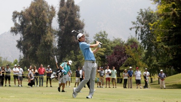 El golfista chileno quedó en el lugar 31 en el Workday Charity Open.