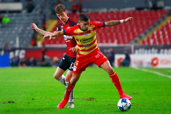 Sebastián Vegas fue de los mejores jugadores del Monarcas Morelía, lo que llamó la atención del campeón Monterrey. Foto: JamMedia