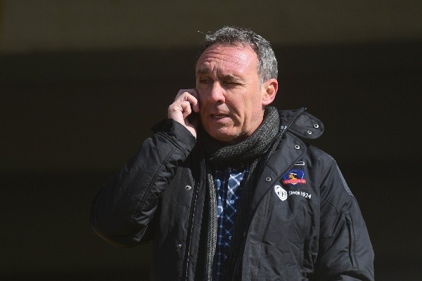 Marcelo Espina en el Estadio Monumental (Agencia Uno)