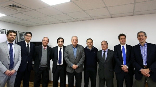 El Tribunal de Disciplina en pleno durante 2018. Es el máximo órgano disciplinario de la ANFP (ANFP)