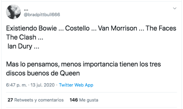 Andrés Calamaro no tuvo piedad con los fanáticos de Queen.