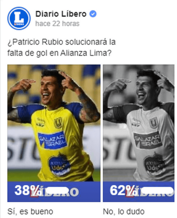 Es cuestión de horas o días para que Rubio sea oficializado como nuevo jugador de Alianza Lima.