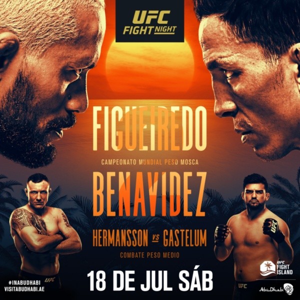 La segunda pelea de esta semana tras el UFC 251 tendrá un combate imperdible y con sabrosos antecedentes. Además, la jornada comenzará desde temprano y en horario normal a pesar de que están en Abu Dhabi. (Foto: UFC)