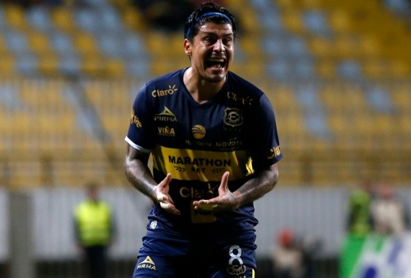 El delantero chileno tuvo un breve segundo paso por el equipo ruletero. (FOTO: Agencia Uno)