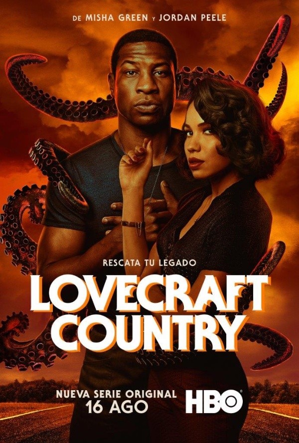 Jonathan Majors y Jurnee Smollett-Bell protagonizan &quot;Lovecraft Country&quot;.