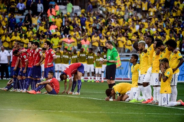 Con emociones y tristeza se vivió uno de los momentos más icónicos de la Copa del Mundo: los lanzamientos penales frente a los locales. (Foto: Getty)