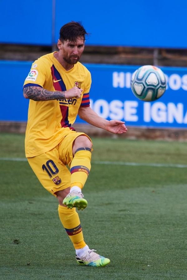 Messi en el Barcelona.