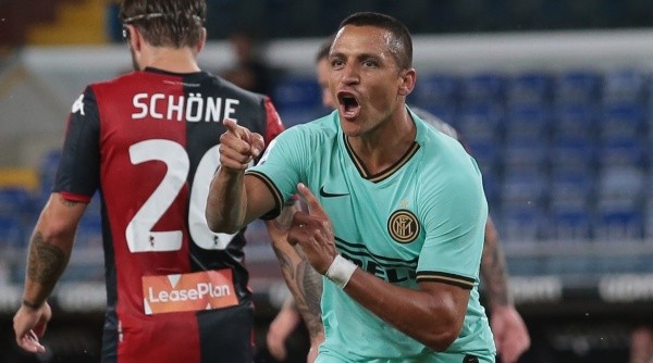 Alexis Sánchez cederá una alta suma de dinero para quedarse en el Inter de Milán al cabo de la presente temporada (Getty)