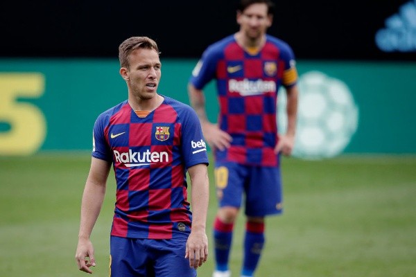 Arthur no quiere jugar más en Barcelona - Getty