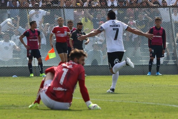 Esteban Paredes y su último gol a Universidad de Chile