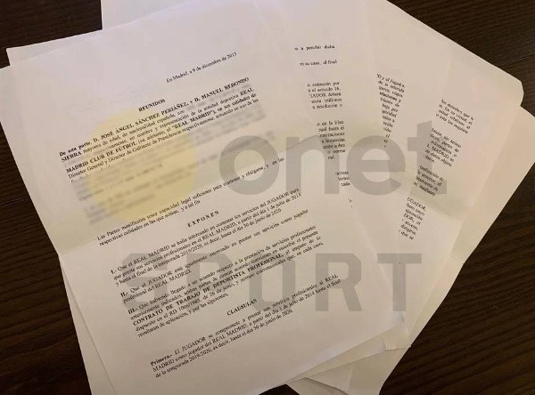 Contrato de Lewandowski en el Real Madrid (Onet Sport)