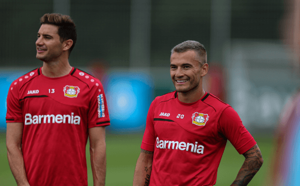 Charles Aránguiz se prepara para volver a jugar con Leverkusen