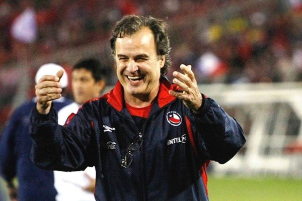 Marcelo Bielsa, entrenador de la selección chilena (Archivo)