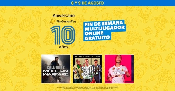 PlayStation Plus liberado el 8 y 9 de agosto