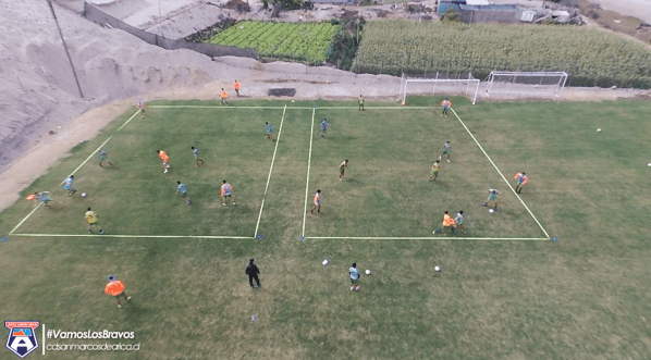 El club nortino se encuentra entrenando bajo los protocolos que autorizó el Gobierno.