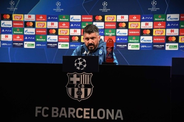 Gennaro Gattuso analizó la revancha con Barcelona - Getty