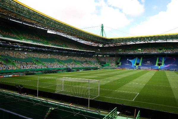 El estadio José Alvalade será el escenario del partidazo entre Toros y Colchoneros. La ausencia de público será lo llamativo de un encuentro fundamental en Champions. (Foto: Getty)