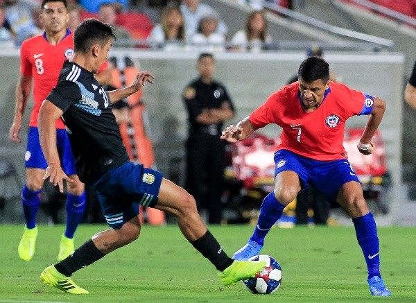 Chile disputó un amistoso con Argentina en Estados Unidos, en septiembre de 2019. (FOTO: Agencia Uno)