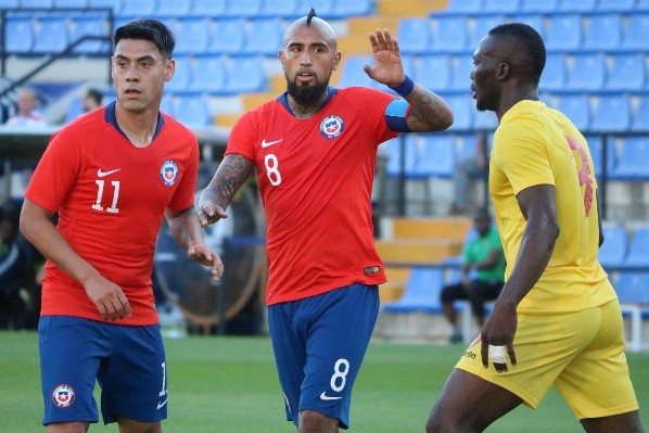 El atacante marcó un gol en uno de los últimos amistosos de la Roja. (FOTO: Agencia Uno)