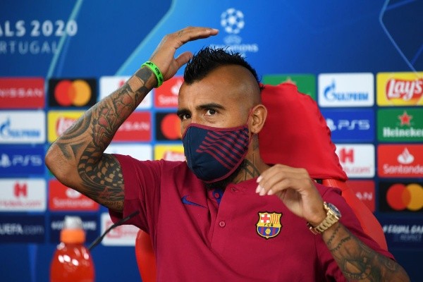 Vidal habló en rueda de prensa antes de enfrentar al Bayern.