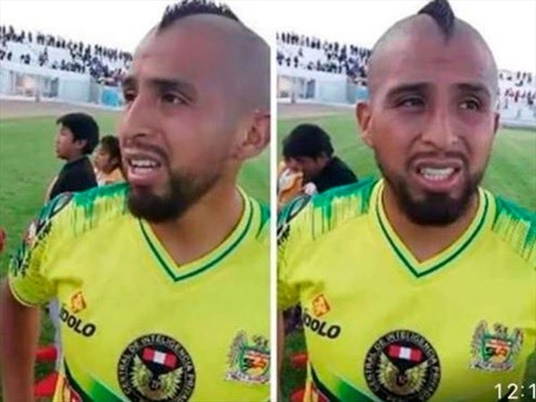 Doble de Arturo Vidal
