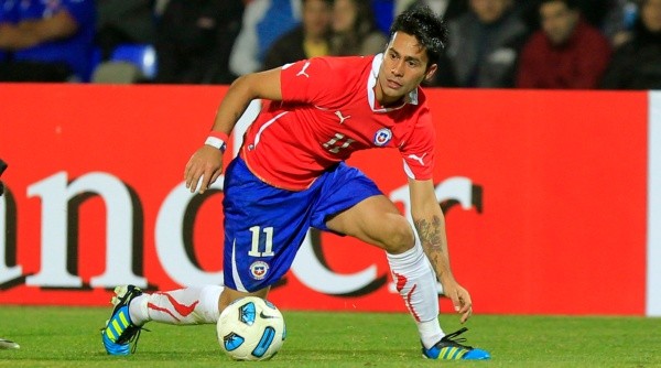 Luis Jiménez no juega para la selección chilena desde la Copa América de Argentina en 2011 (Agencia Uno)