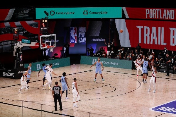 Trail Blazzers y Grizzlies ya se enfrentaron en la Burbuja de Orlando, con victoria para Portland. Terreno neutral que se repetirá en esta llave de clasificación. (Foto: Getty)
